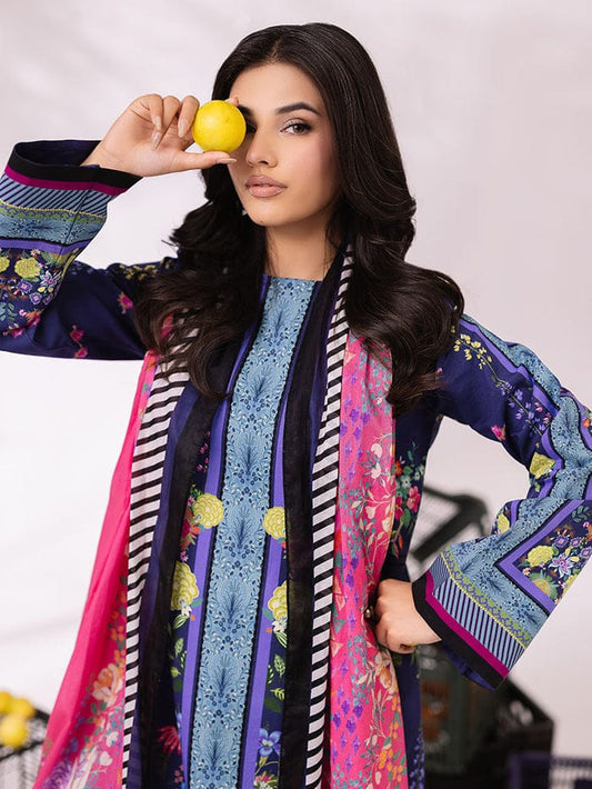 3-Piece Premium Lawn Suit | Digitally Printed | STYLORA