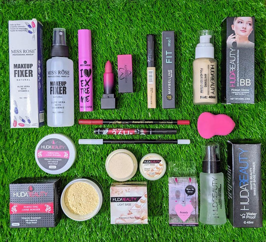 12 in 1 Makeup Set for Pakistani Women - Flawless, Long-Lasting, Travel-Friendly
