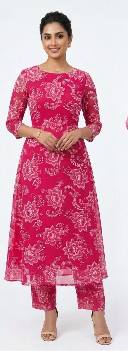 2 Piece - Printed Lawn Suit
