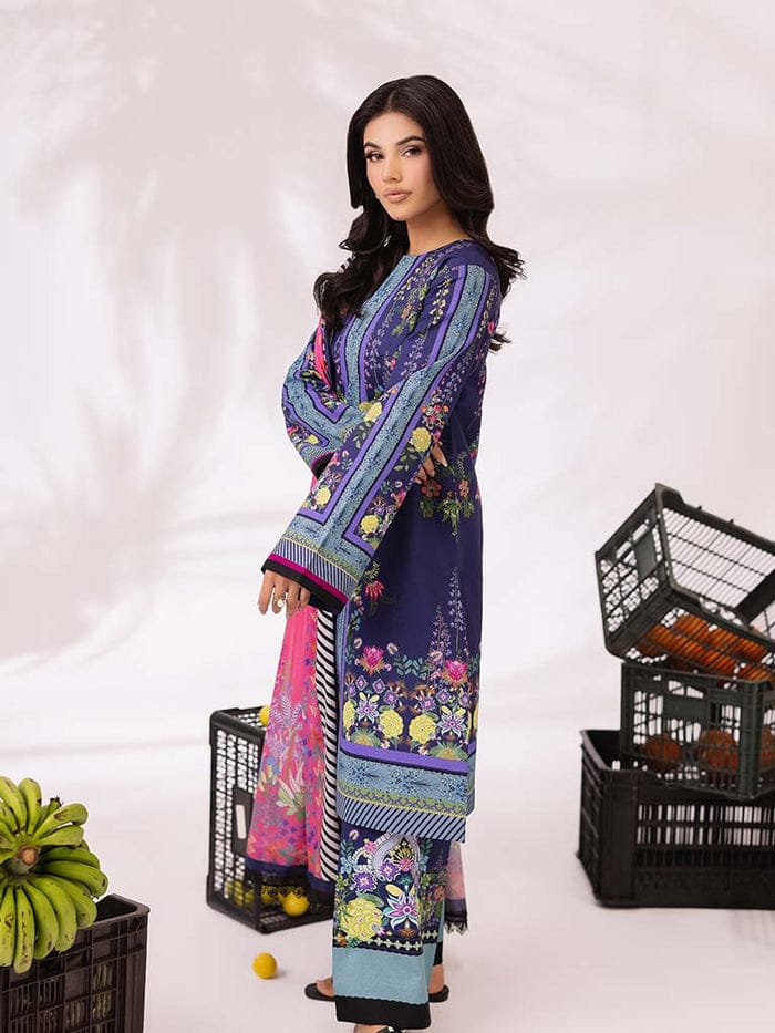 3-Piece Premium Lawn Suit | Digitally Printed | STYLORA